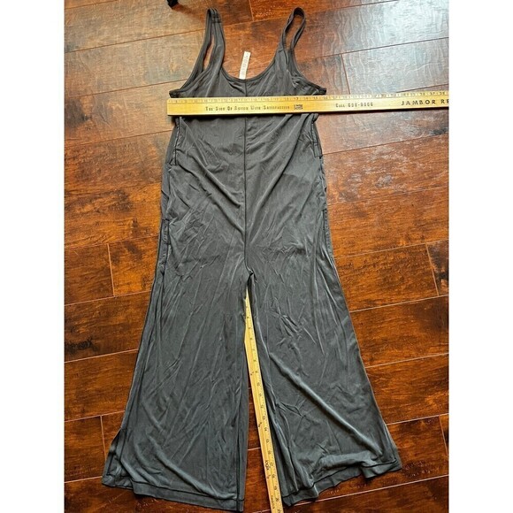 Lululemon Women’s Sz 6P Ease of it All Graphite Grey Jumpsuit NO BELT - Picture 7 of 10